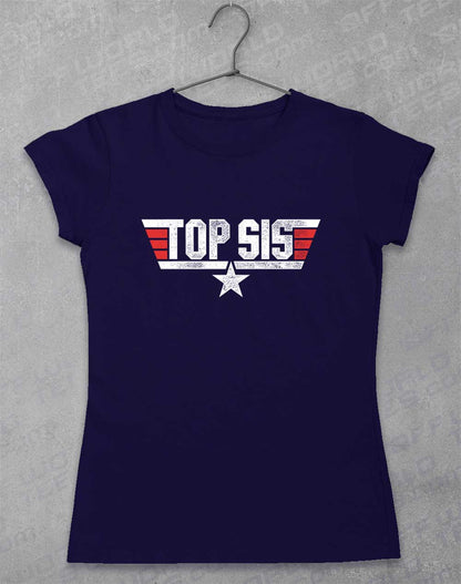 Navy - Top Sis Women's T-Shirt