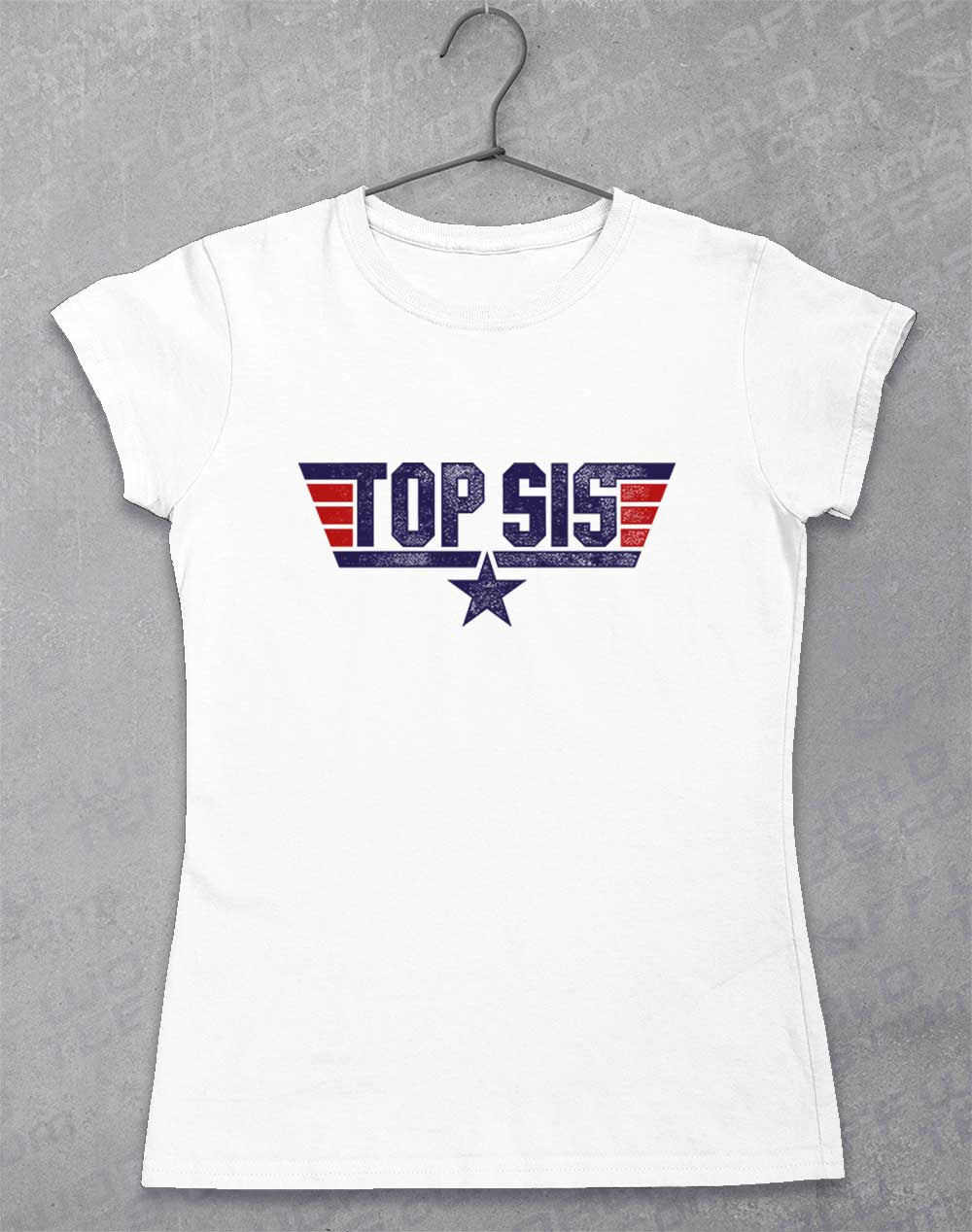 White - Top Sis Women's T-Shirt