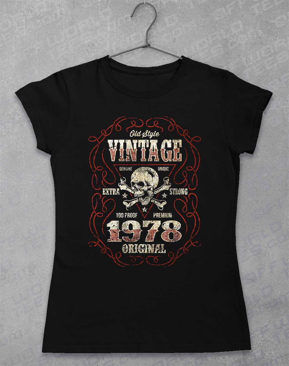 Custom Vintage Original 70's Women's T-shirt - CHOOSE YOUR YEAR!