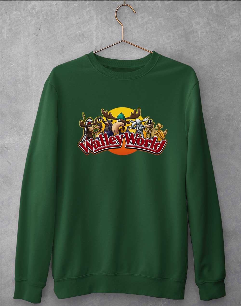 Bottle Green - Walley World Sweatshirt