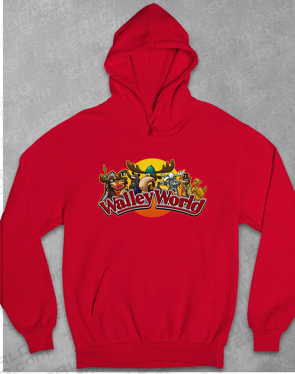 Fire Red - Walley World Hoodie