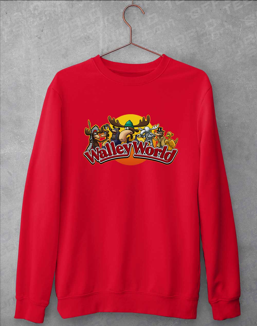 Fire Red - Walley World Sweatshirt