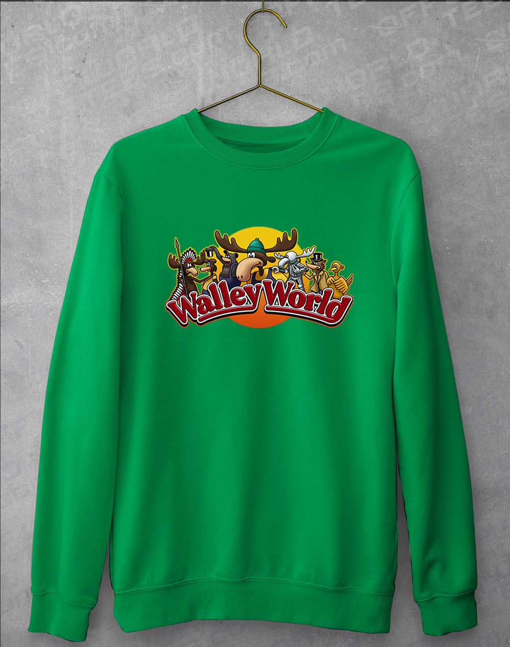 Kelly Green - Walley World Sweatshirt