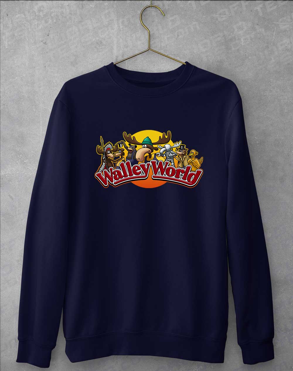 Oxford Navy - Walley World Sweatshirt