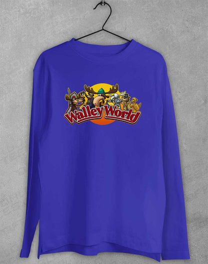 Royal - Walley World Long Sleeve T-Shirt
