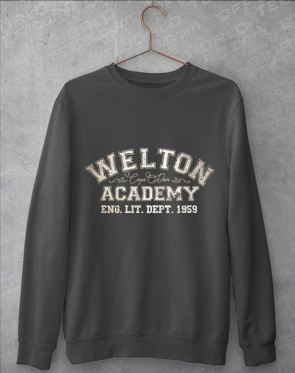 Charcoal - Welton Academy Eng Lit Varsity 1959 Sweatshirt