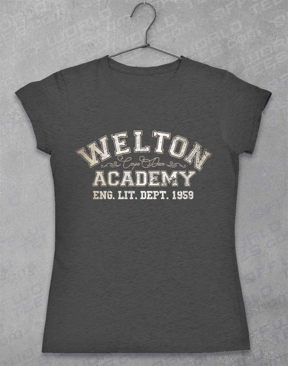 Dark Heather - Welton Academy Eng Lit Varsity 1959 Women's T-Shirt
