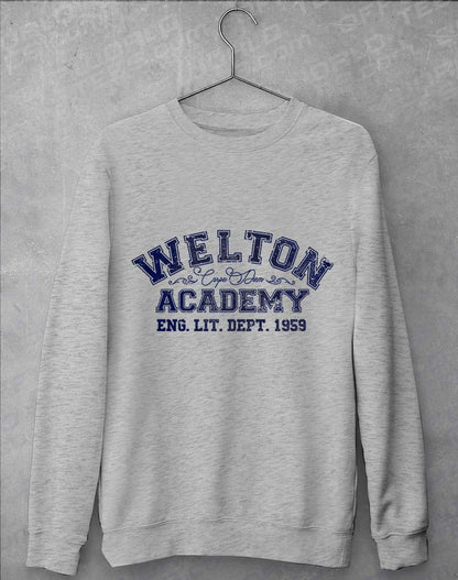 Heather Grey - Welton Academy Eng Lit Varsity 1959 Sweatshirt