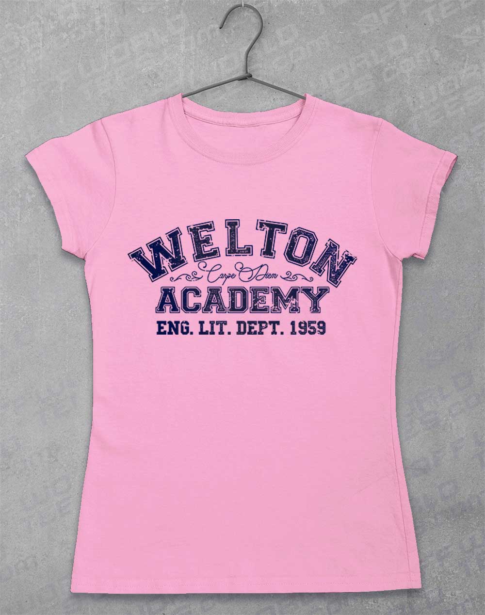 Light Pink - Welton Academy Eng Lit Varsity 1959 Women's T-Shirt