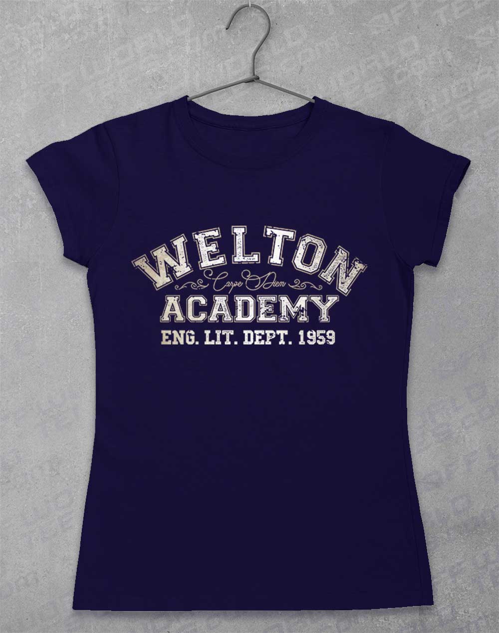 Navy - Welton Academy Eng Lit Varsity 1959 Women's T-Shirt