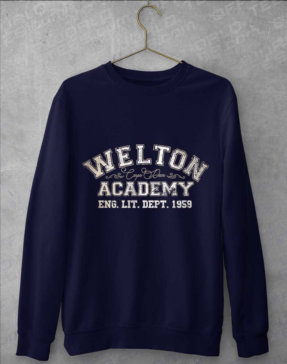 Oxford Navy - Welton Academy Eng Lit Varsity 1959 Sweatshirt