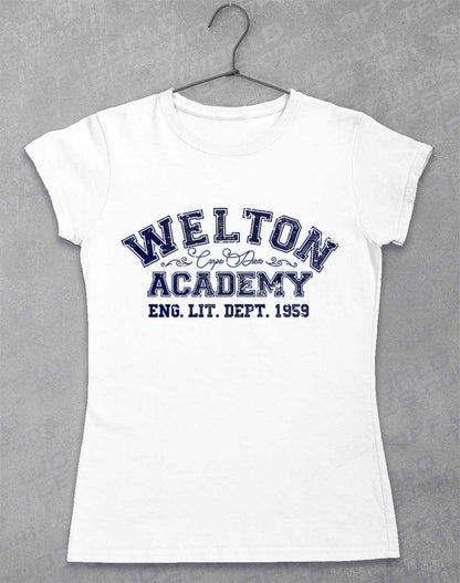 White - Welton Academy Eng Lit Varsity 1959 Women's T-Shirt