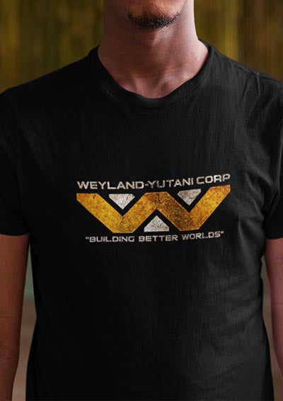 Weyland Yutani Distressed Logo T-Shirt