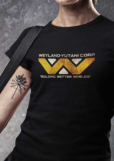 Weyland Yutani Distressed Logo Women's T-Shirt