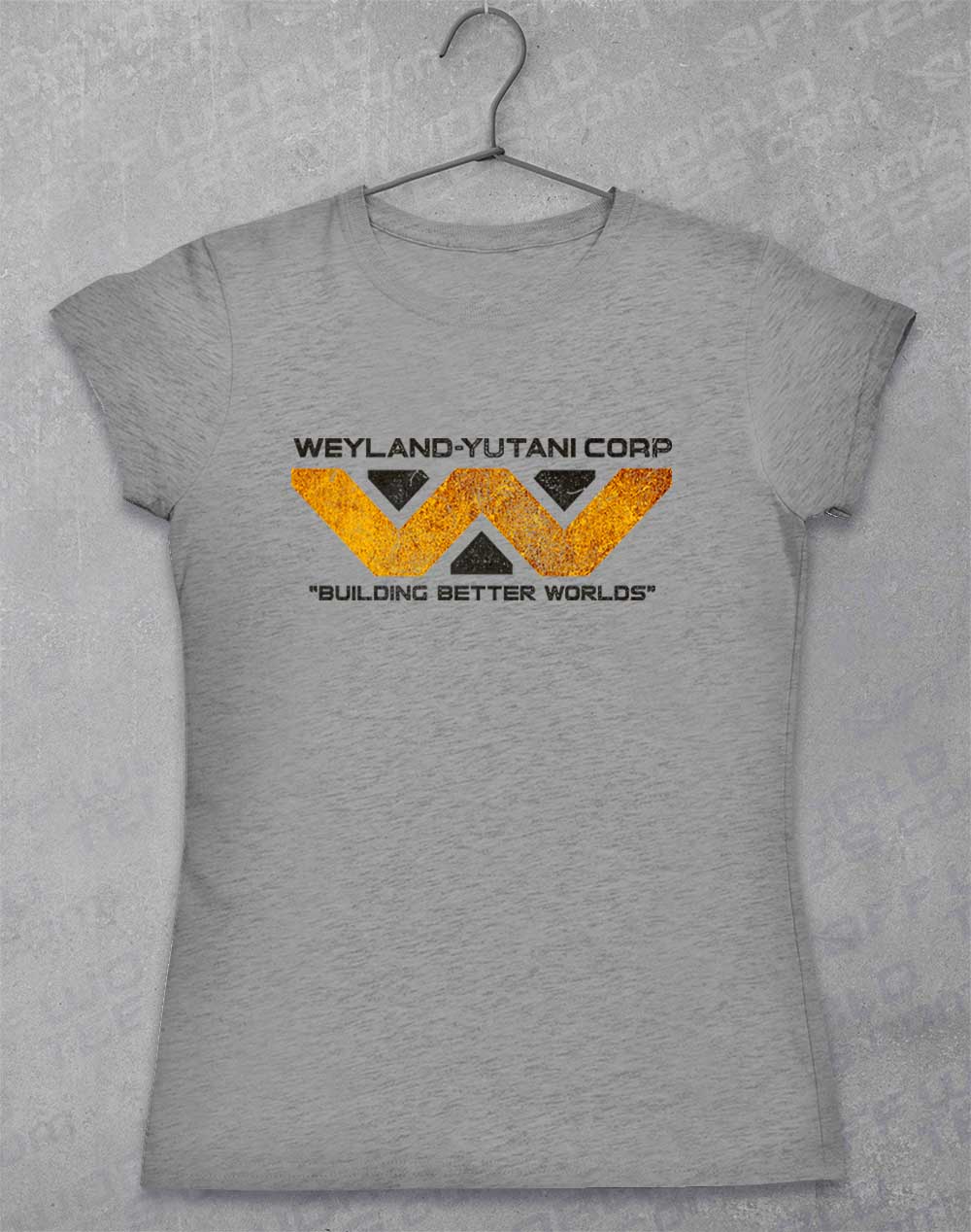 Sport Grey - Weyalnd Yutani Distressed Logo Women's T-Shirt