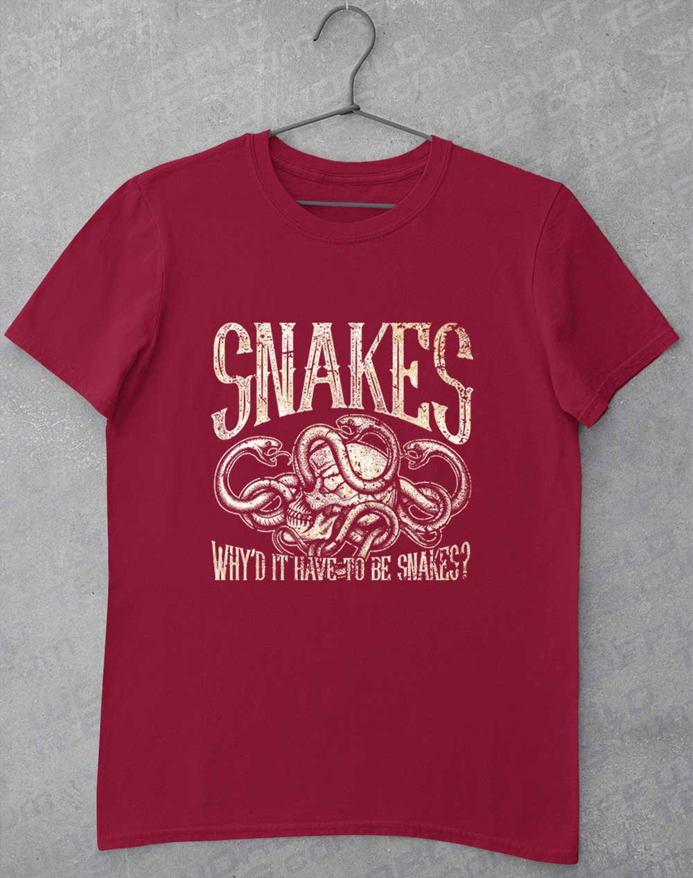 Cardinal Red - Why'd it Have to be Snakes T-Shirt