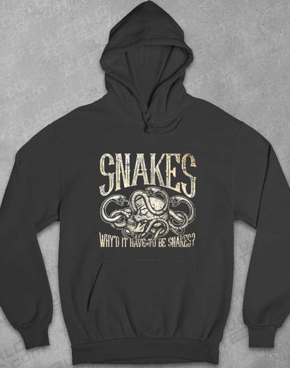Charcoal - Why'd it Have to be Snakes Hoodie