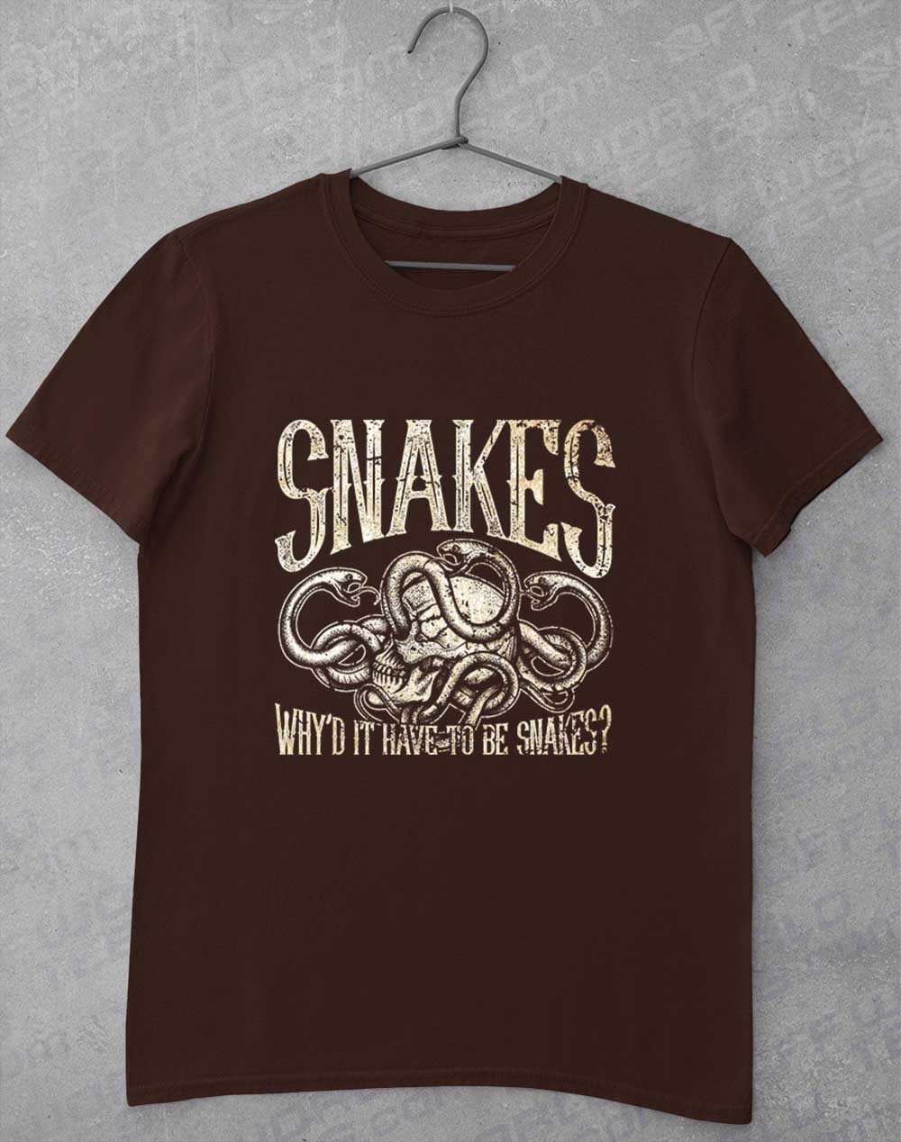 Dark Chocolate - Why'd it Have to be Snakes T-Shirt