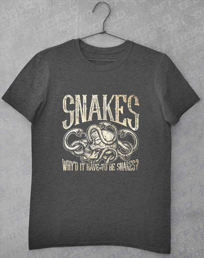 Dark Heather - Why'd it Have to be Snakes T-Shirt