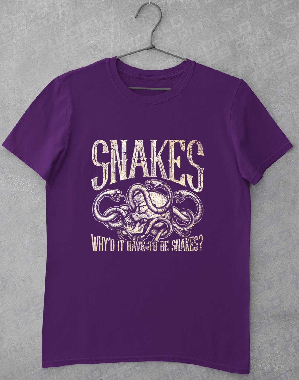 Purple - Why'd it Have to be Snakes T-Shirt