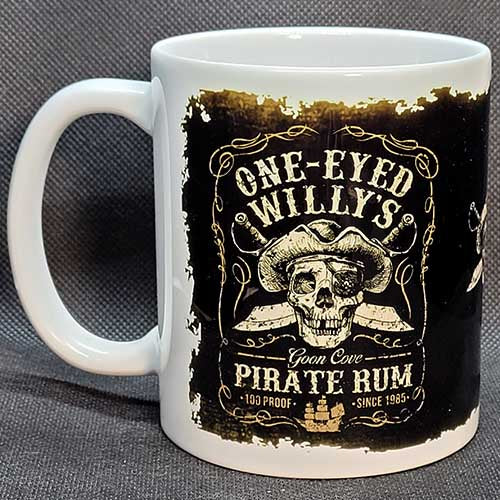 One Eyed Willy's Pirate Rum Mug