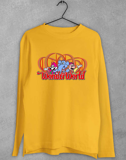 Gold - WonderWorld Long Sleeve T-Shirt