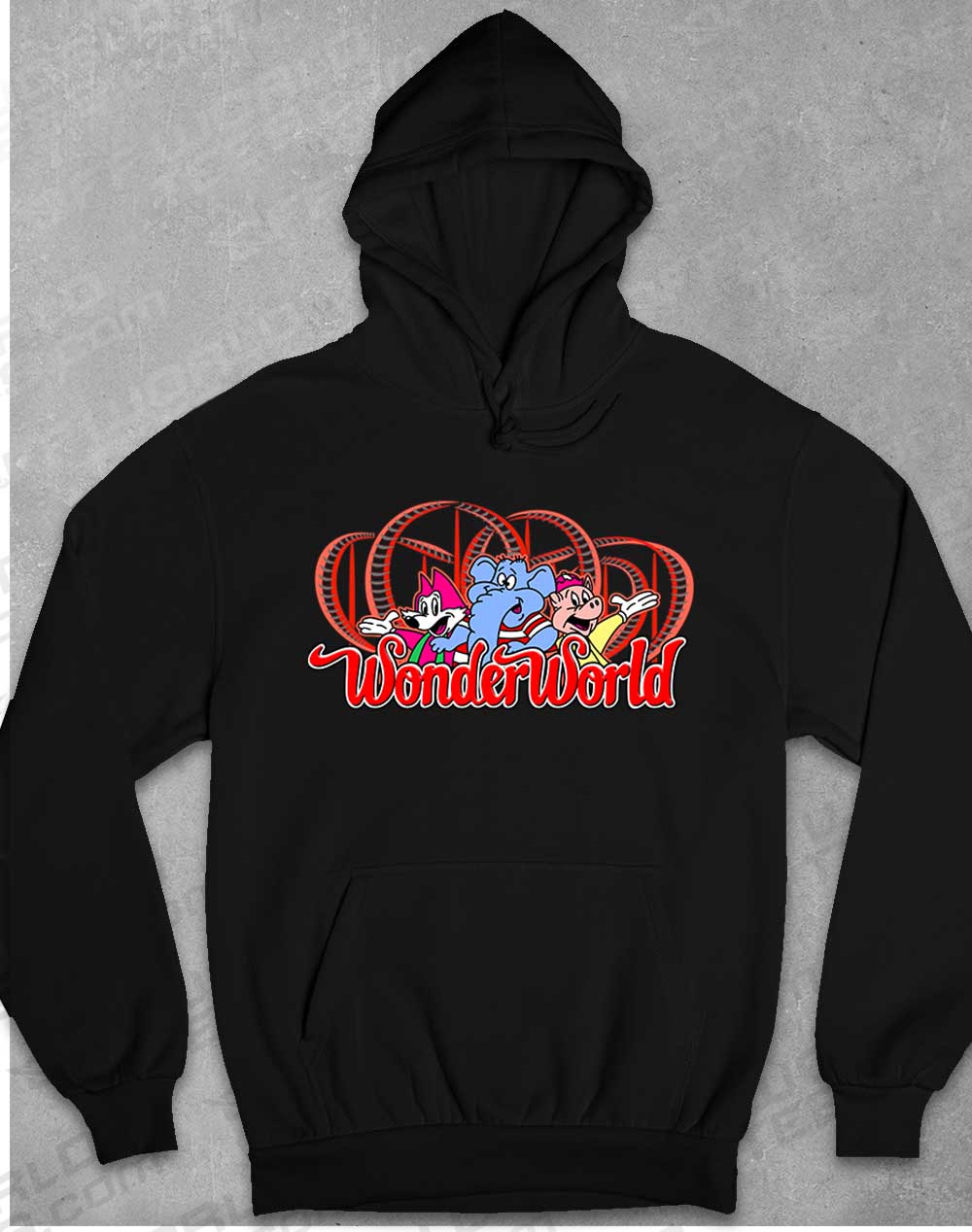 Jet Black - WonderWorld Hoodie