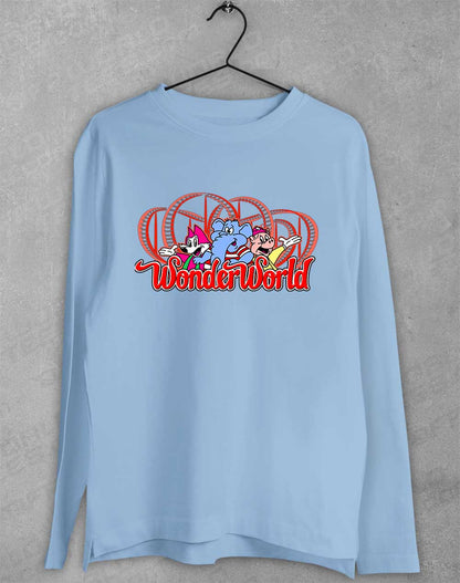 Light Blue - WonderWorld Long Sleeve T-Shirt