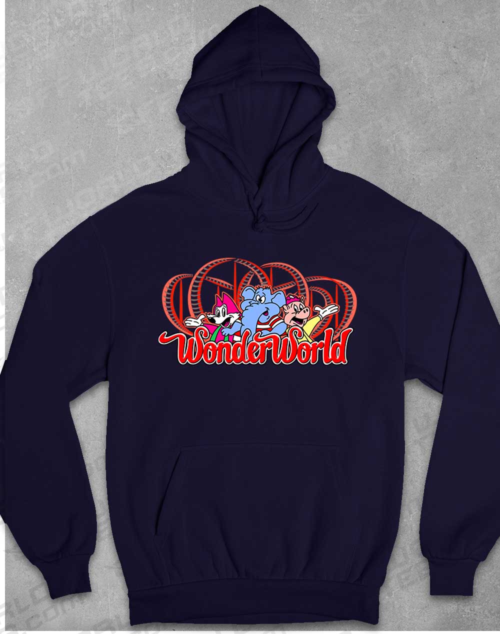 Oxford Navy - WonderWorld Hoodie