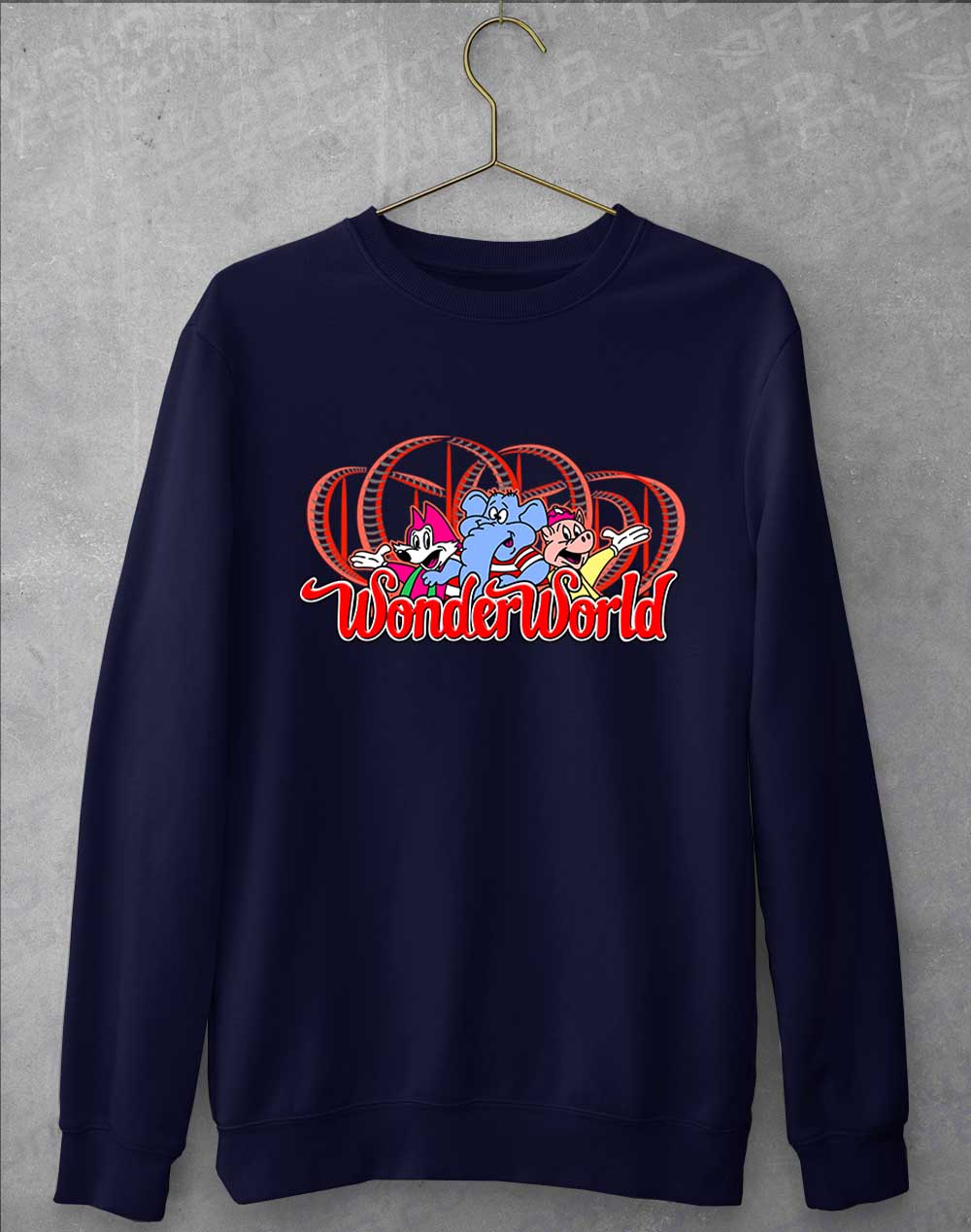 Oxford Navy - WonderWorld Sweatshirt