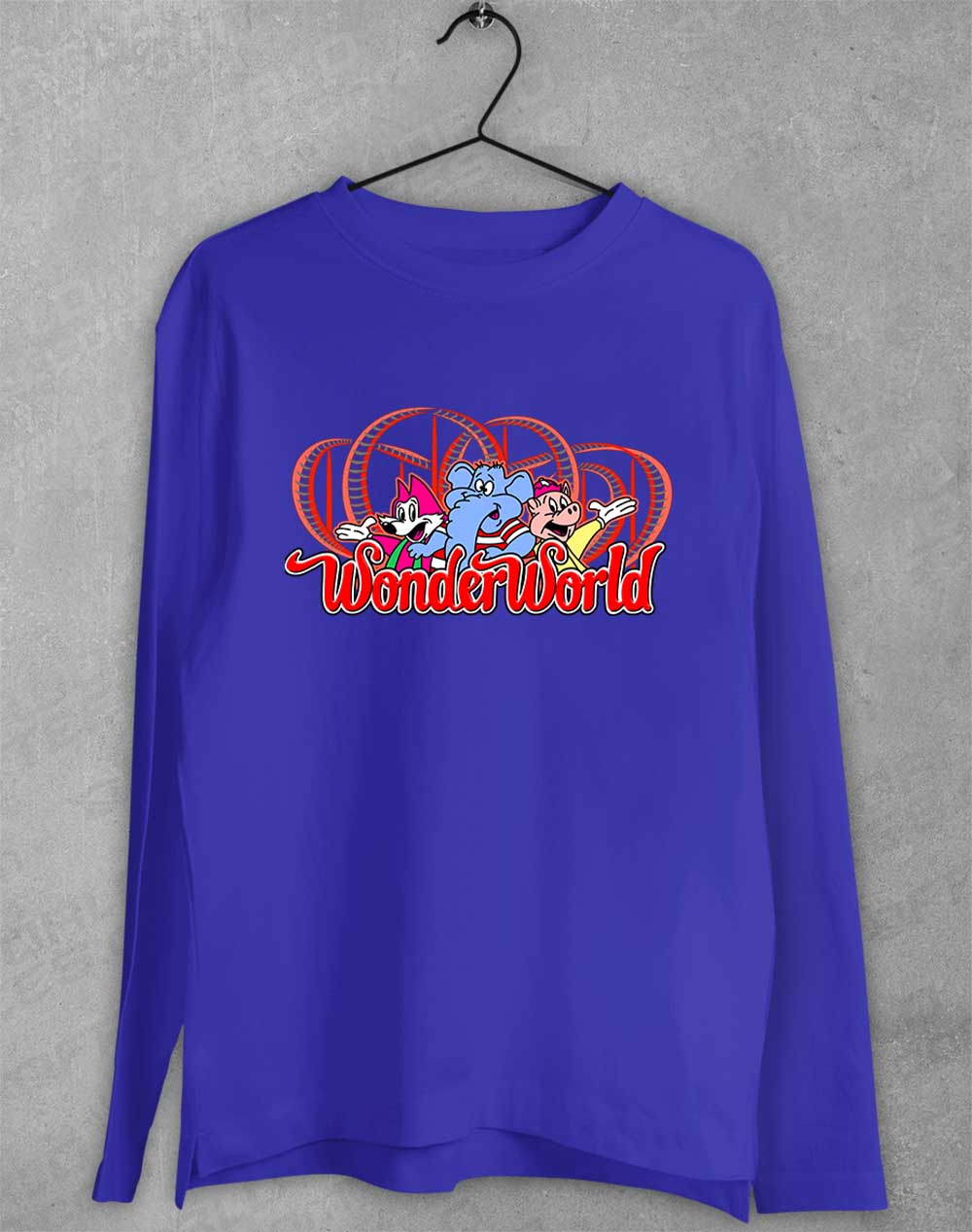 Royal - WonderWorld Long Sleeve T-Shirt