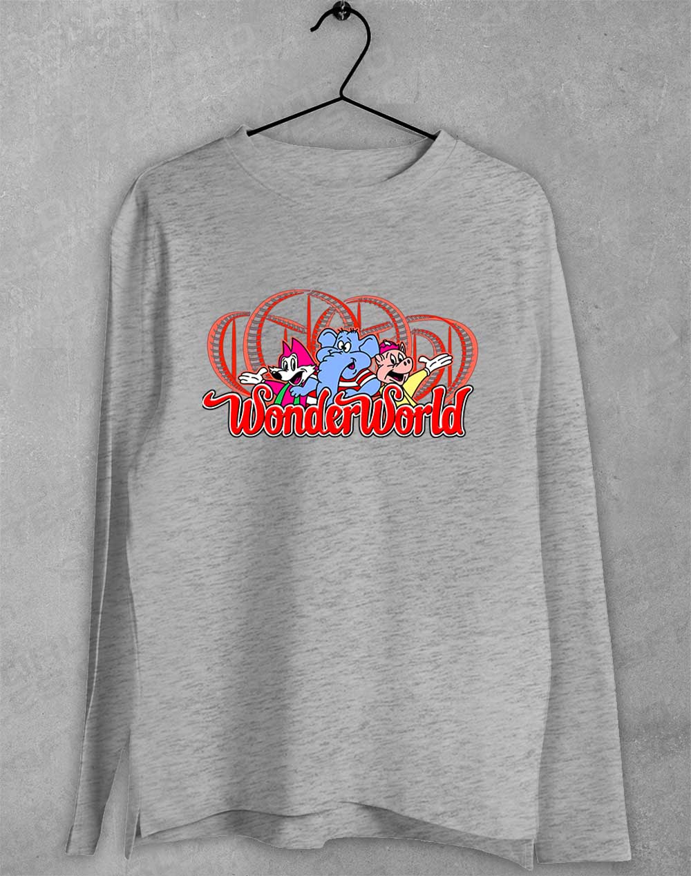 Sport Grey - WonderWorld Long Sleeve T-Shirt