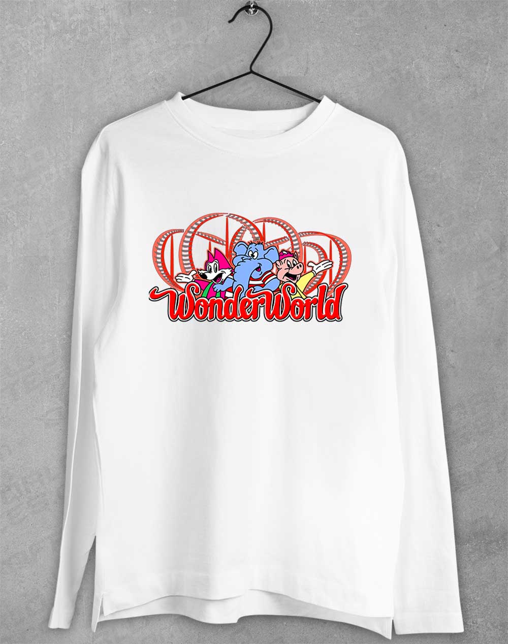 White - WonderWorld Long Sleeve T-Shirt