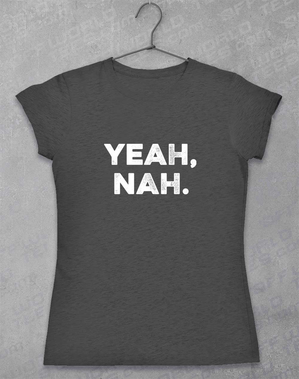 Dark Heather - Yeah Nah Women's T-Shirt