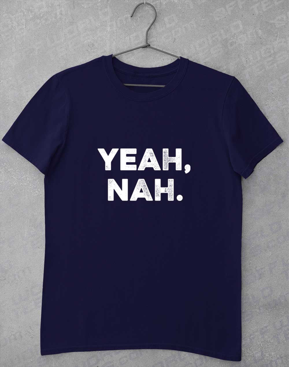 Navy - Yeah Nah T-Shirt
