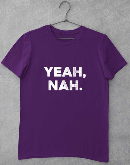 Purple - Yeah Nah T-Shirt