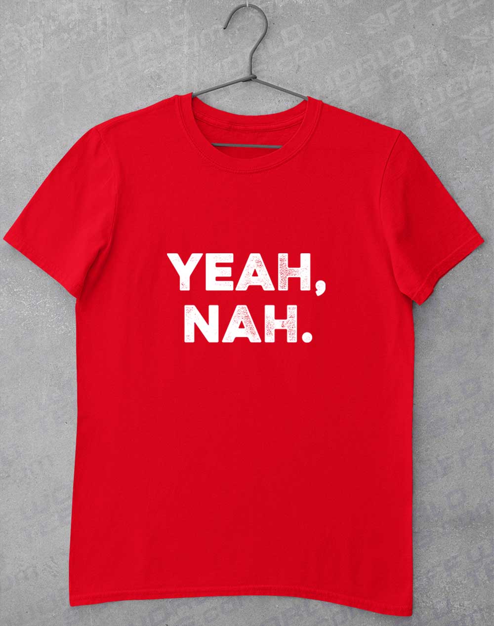Red - Yeah Nah T-Shirt