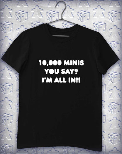10,000 Minis Alphagamer T-Shirt S / Black  - Off World Tees