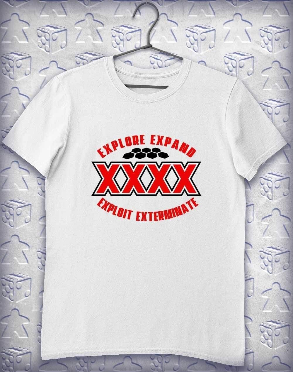 4X Gamer - Alphagamer T-Shirt S / White  - Off World Tees