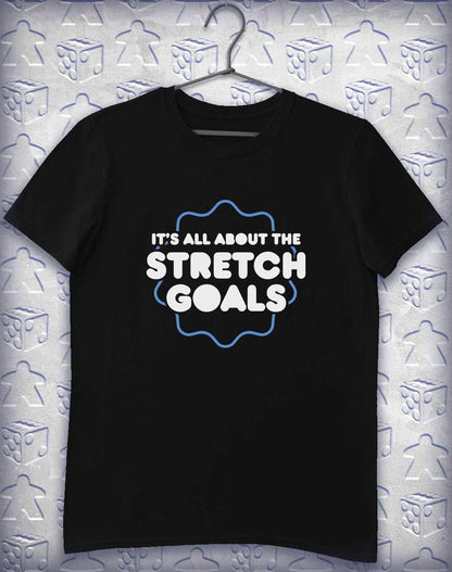 All About the Stretch Goals Alphagamer T-Shirt S / Black  - Off World Tees