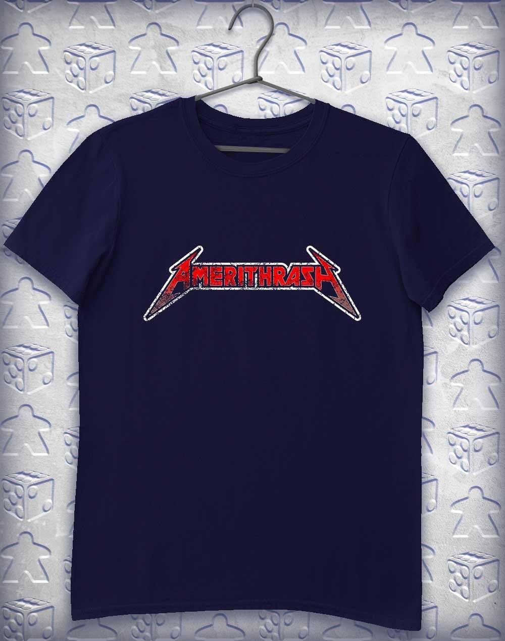 Amerithrash Alphagamer T-Shirt S / Navy  - Off World Tees