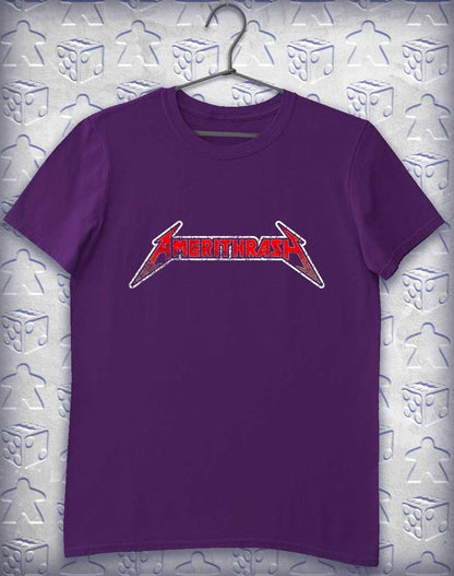 Amerithrash Alphagamer T-Shirt S / Purple  - Off World Tees