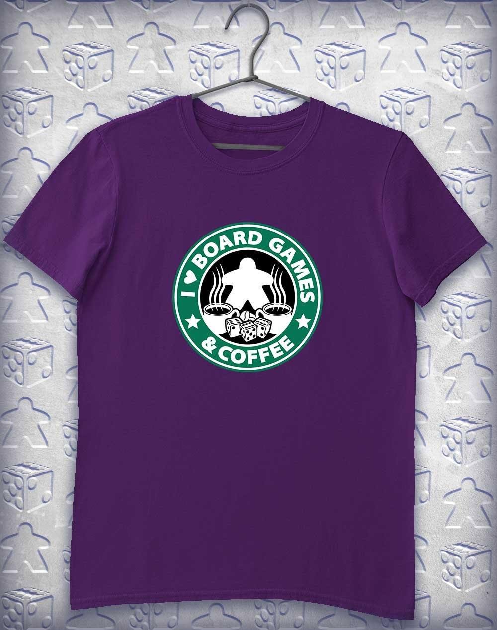 Board Games & Coffee Alphagamer T Shirt S / Purple  - Off World Tees