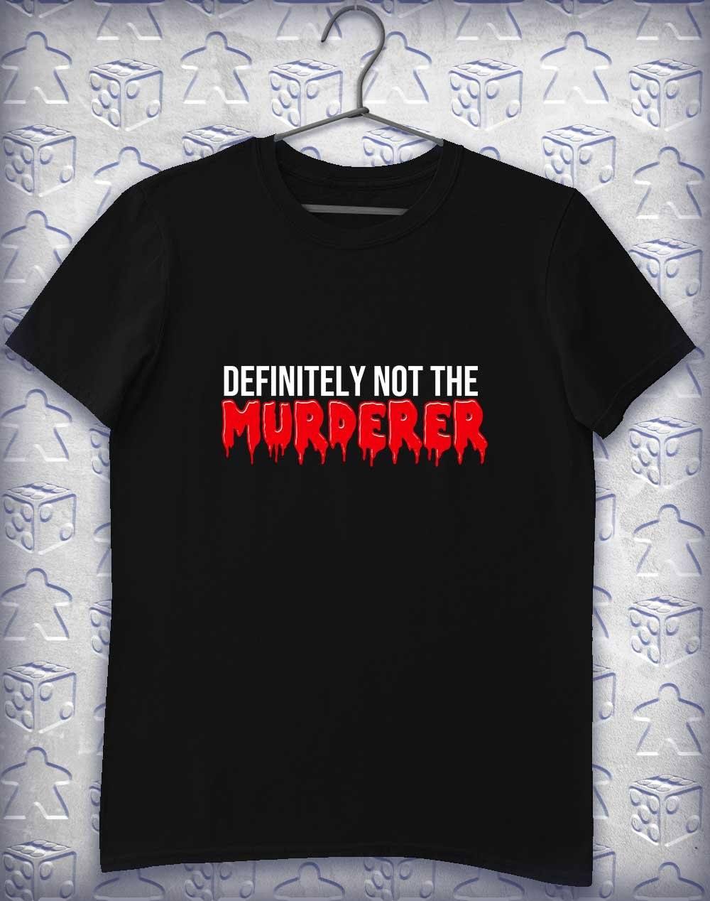 Definitely Not the Murderer Alphagamer T-Shirt L / Black  - Off World Tees