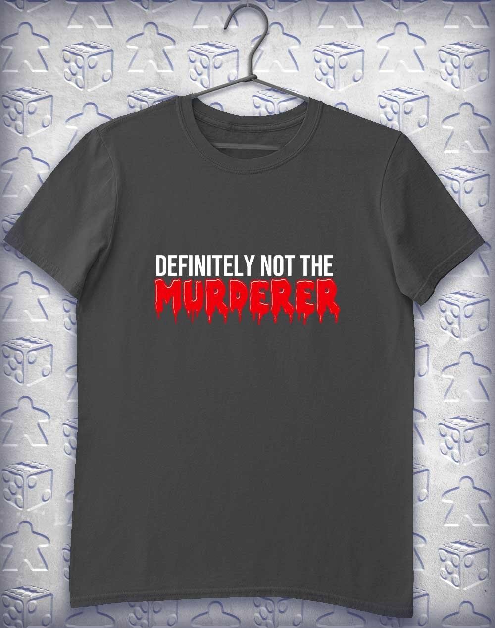 Definitely Not the Murderer Alphagamer T-Shirt S / Charcoal  - Off World Tees