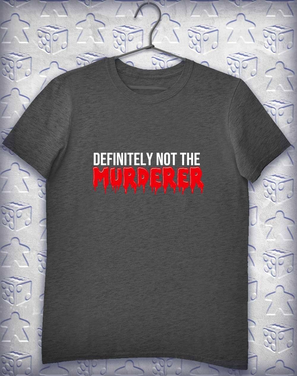 Definitely Not the Murderer Alphagamer T-Shirt S / Dark Heather  - Off World Tees