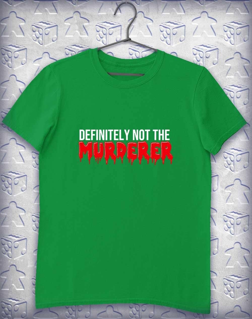 Definitely Not the Murderer Alphagamer T-Shirt S / Irish Green  - Off World Tees