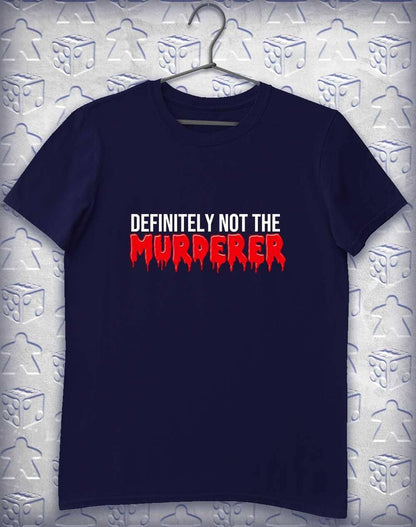 Definitely Not the Murderer Alphagamer T-Shirt S / Navy  - Off World Tees