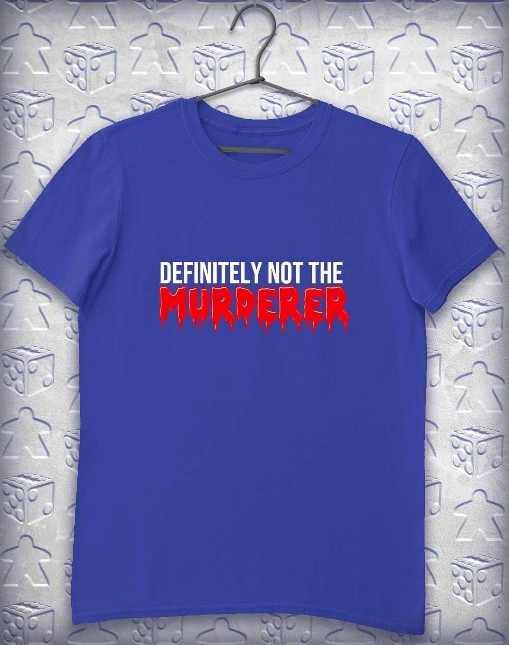 Definitely Not the Murderer Alphagamer T-Shirt S / Royal  - Off World Tees