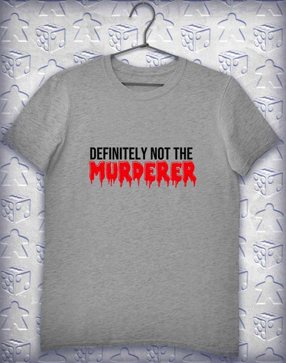 Definitely Not the Murderer Alphagamer T-Shirt S / Sport Grey  - Off World Tees